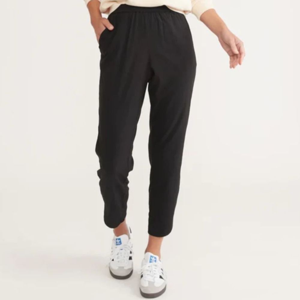 Marine Layer Allison Black Pant